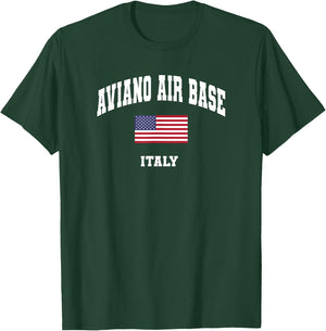 Aviano Air Base T-Shirt - T-Shirt | Forest