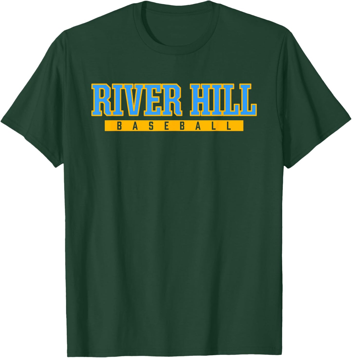 River Hill High School Baseball T-Shirt - T-Shirt | Forest