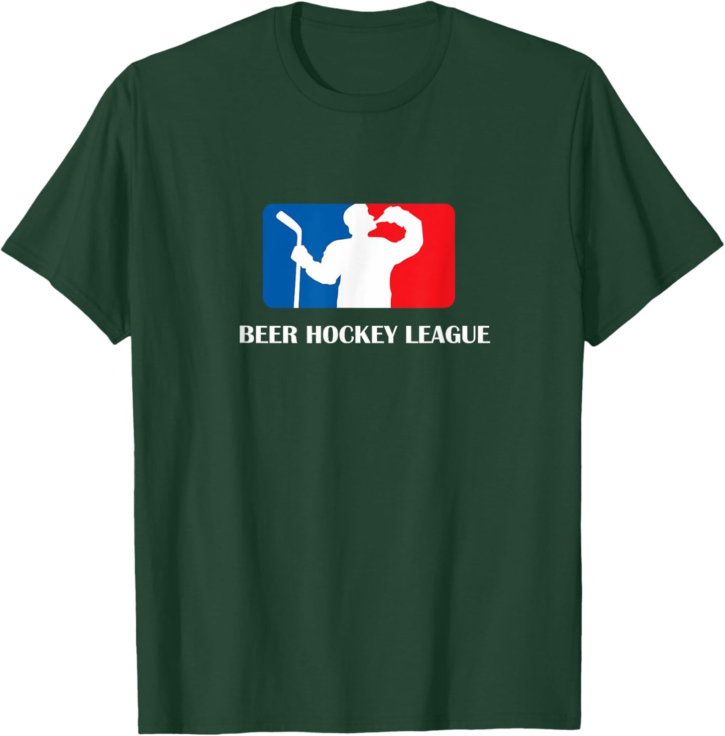 Beer Hockey League Adults T-Shirt - T-Shirt | Forest