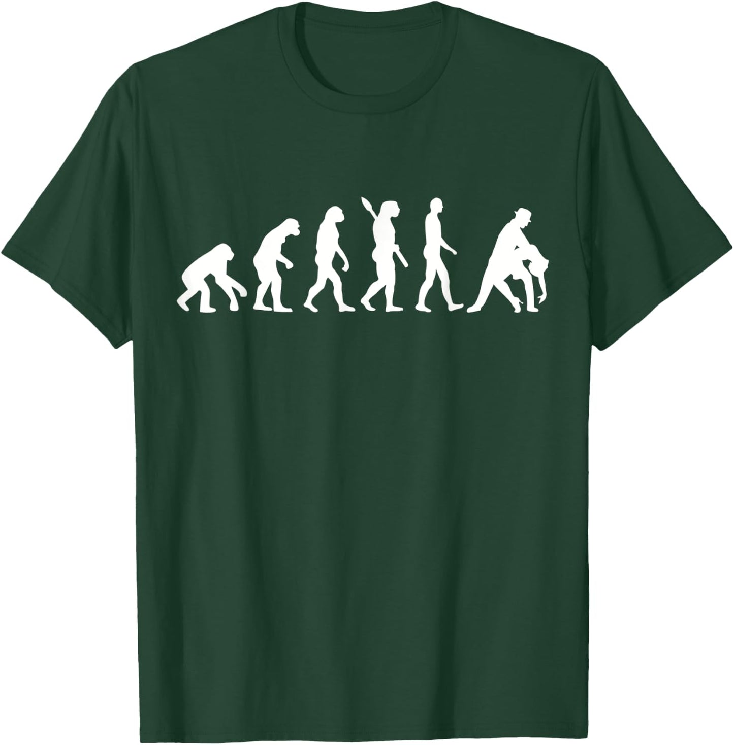 Evolution dancing T-Shirt - T-Shirt | Forest