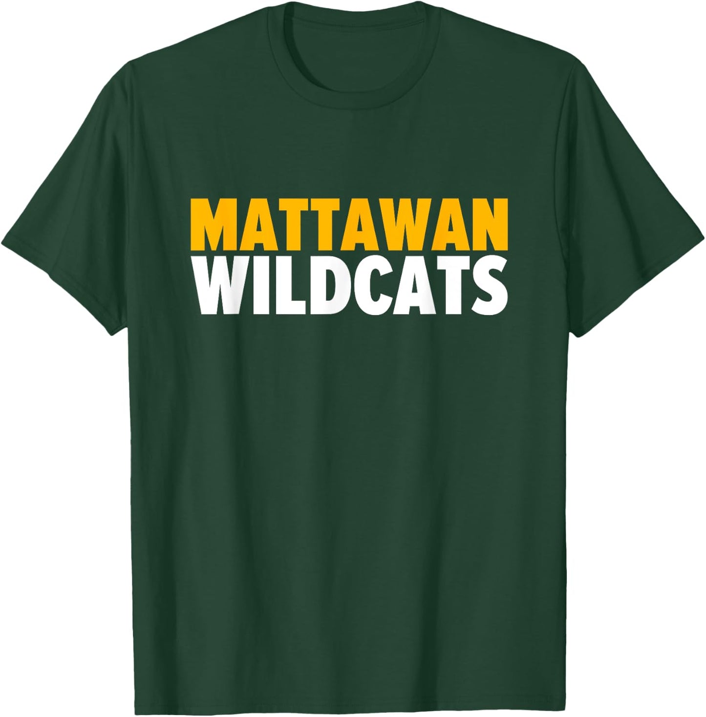 Mattawan Wildcats Bold T-Shirt - T-Shirt | Forest