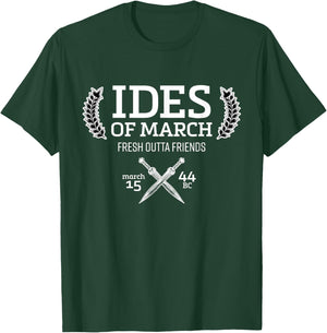 Roman Colosseum History J. Caesar Empire ides of March T-Shirt - T-Shirt | Forest