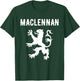 MacLennan Clan Scottish Family Name Scotland Heraldry T-Shirt - T-Shirt | Forest