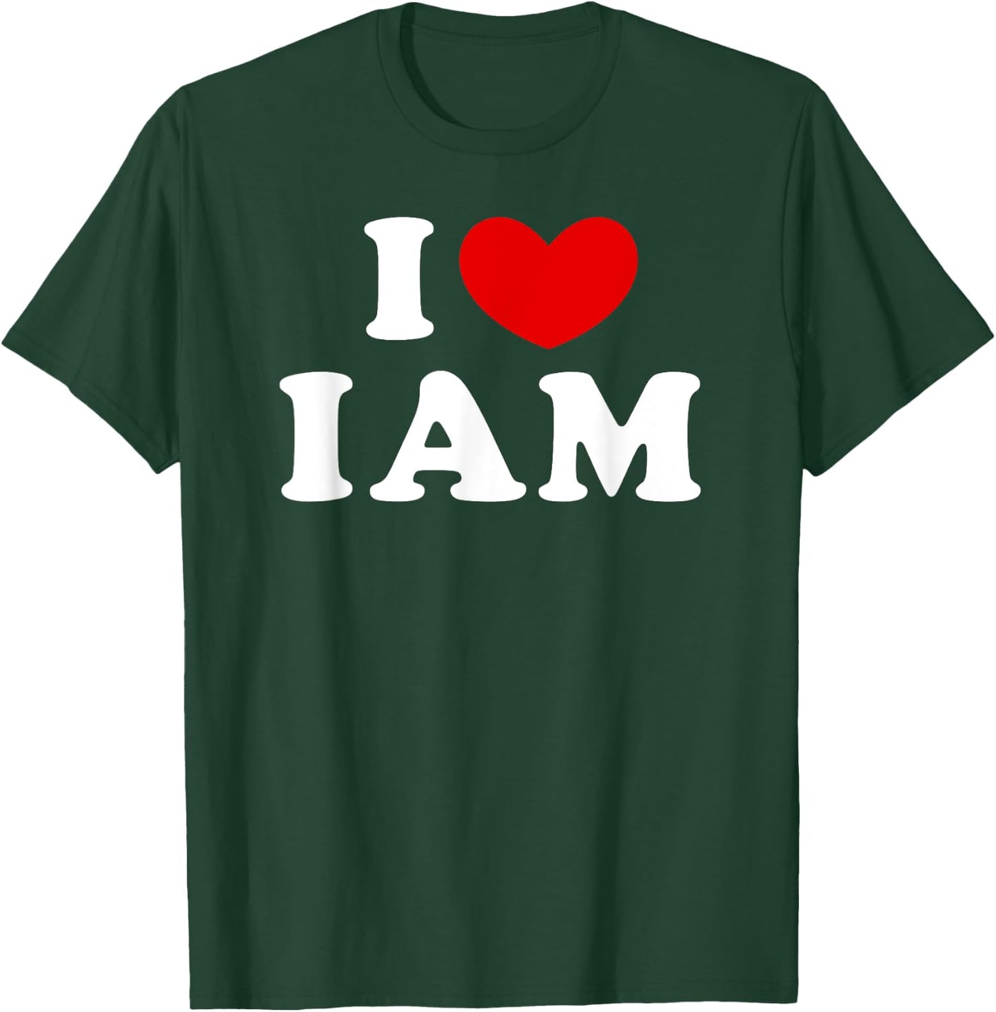 I Love Iam, I Heart Iam T-Shirt - T-Shirt | Forest