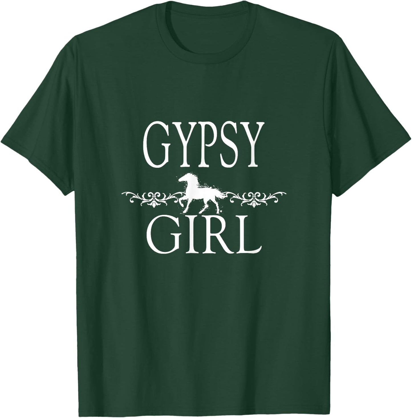 Gypsy Girl Horse T-Shirt - T-Shirt | Forest