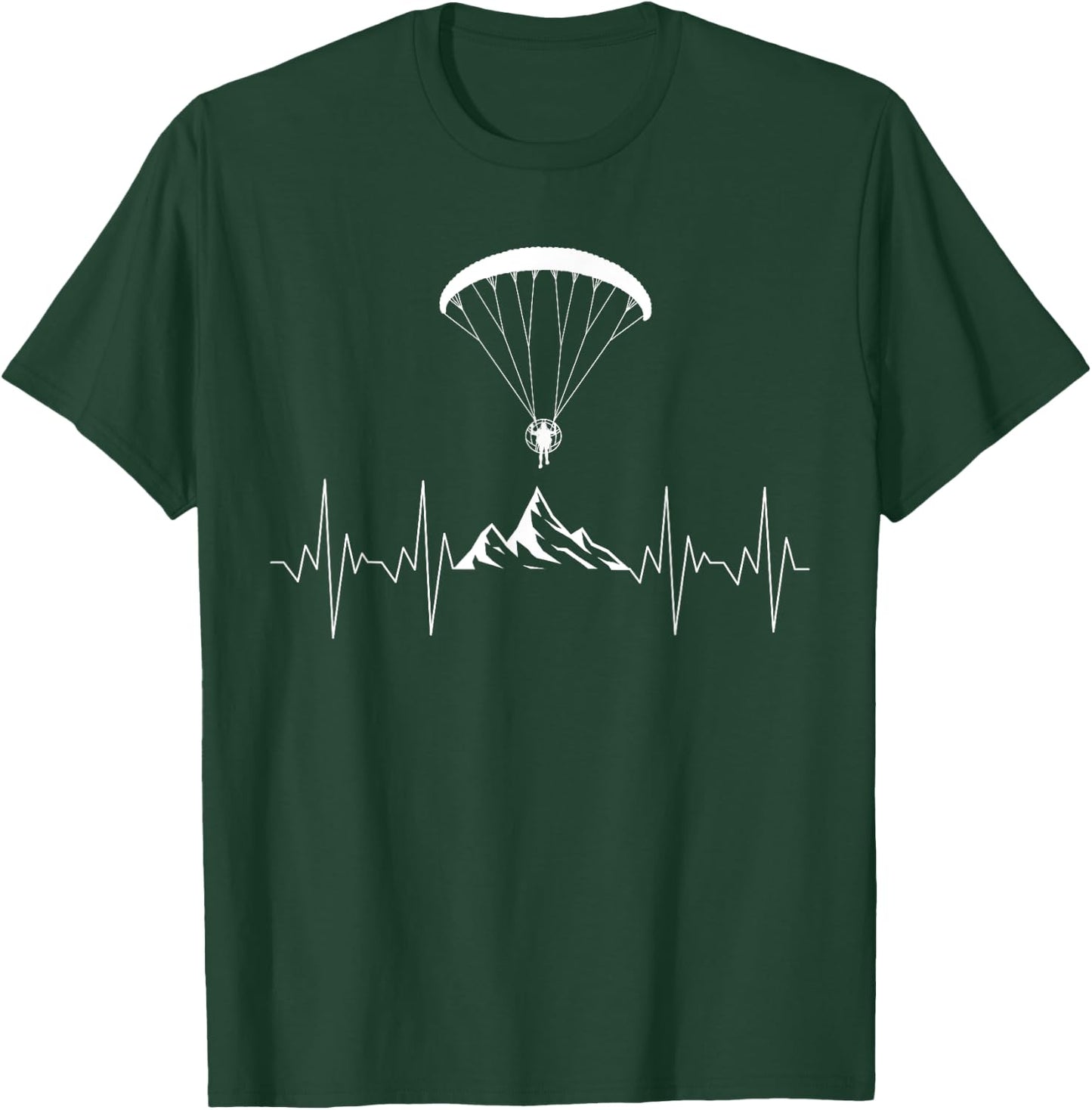 Paramotor Art Women Paramotoring Lover PPG Paramotor T-Shirt - T-Shirt | Forest