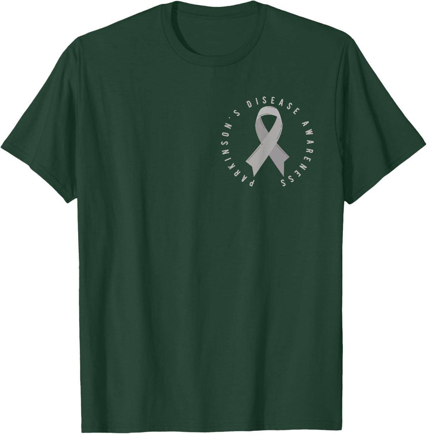 Parkinson's Disease Awareness Month April Support Wear Grey T-Shirt - T-Shirt | Forest