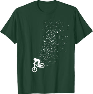 Mountain Bike - MTB Downhill Biking Cycling Gift T-Shirt - T-Shirt | Forest