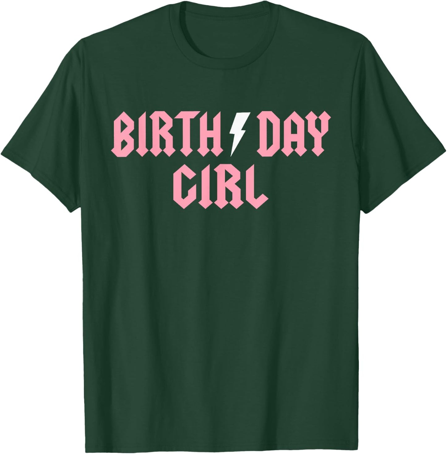 Rock n Roll Birthday Girl Birthday Rock Star Matching Family T-Shirt - T-Shirt | Forest