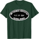 Smithsonian Institution Library 1944 Book Stamp T-Shirt - T-Shirt | Forest