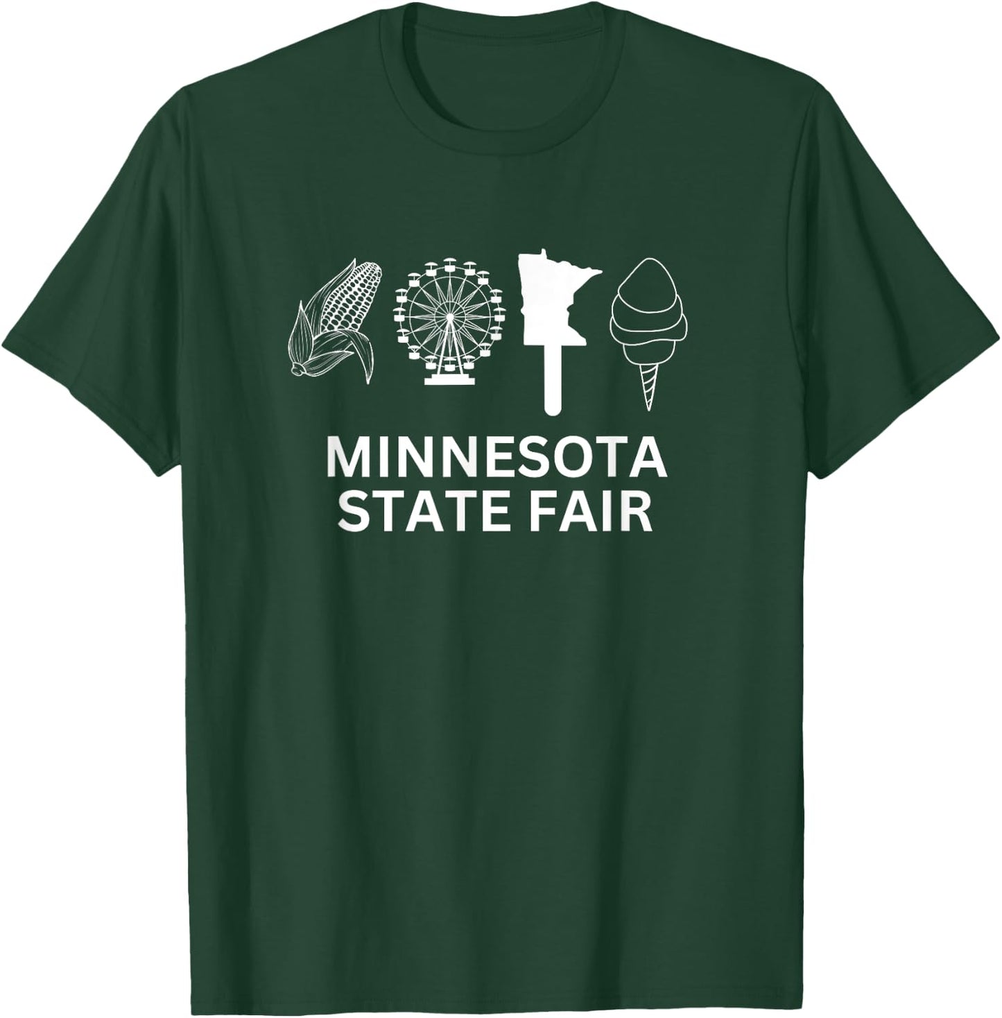 Minnesota State Fair Food T-Shirt - T-Shirt | Forest