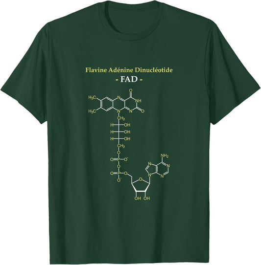 Flavin Adenine Dinucleotide FAD T-Shirt - T-Shirt | Forest