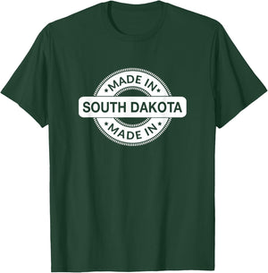 SOUTH DAKOTA Home - Made in SOUTH DAKOTA - Classic T-Shirt - T-Shirt | Forest