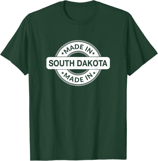 SOUTH DAKOTA Home - Made in SOUTH DAKOTA - Classic T-Shirt - T-Shirt | Forest
