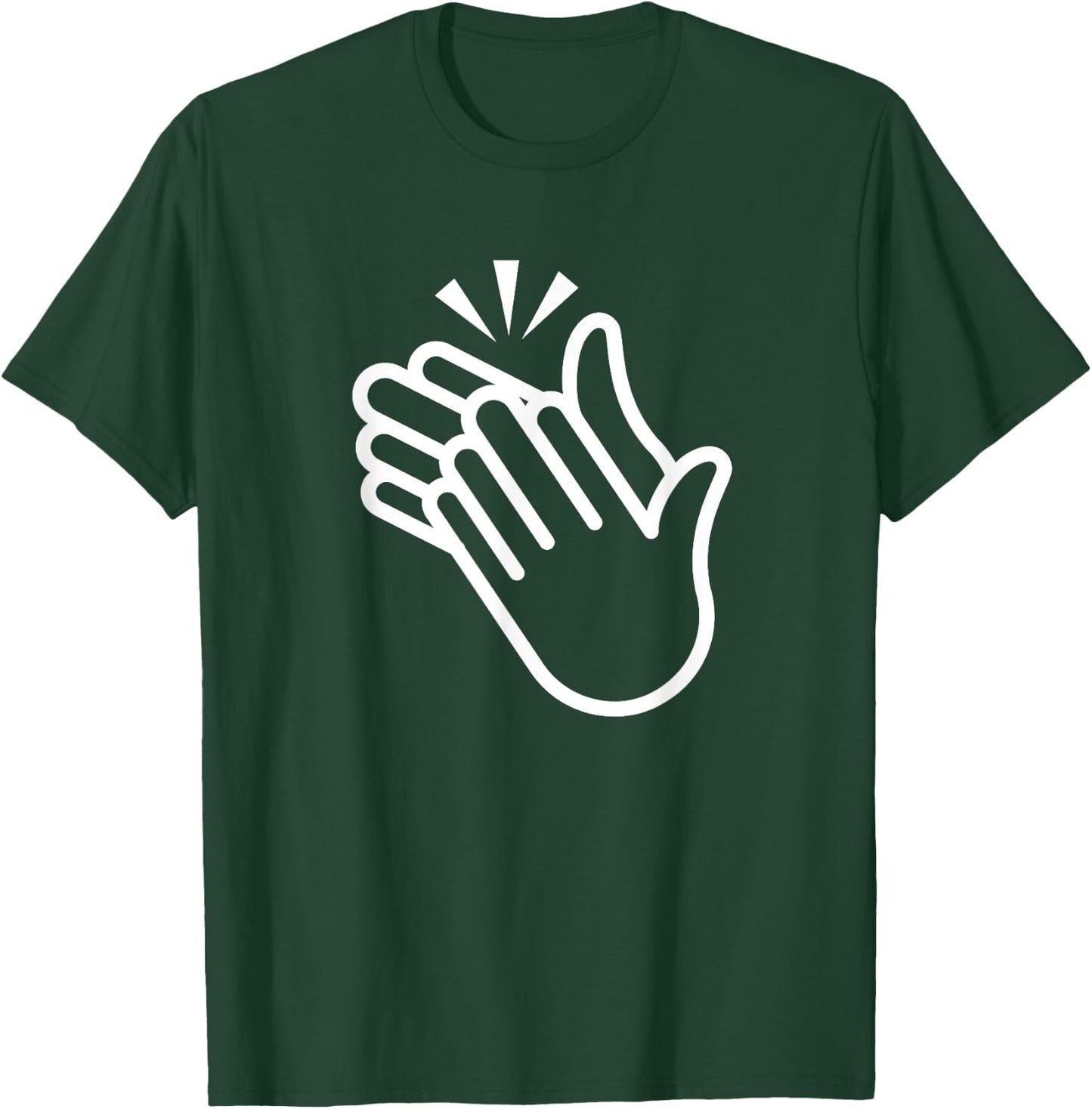 Clapping Hands, Funny, Jokes, Sarcastic T-Shirt - T-Shirt | Forest