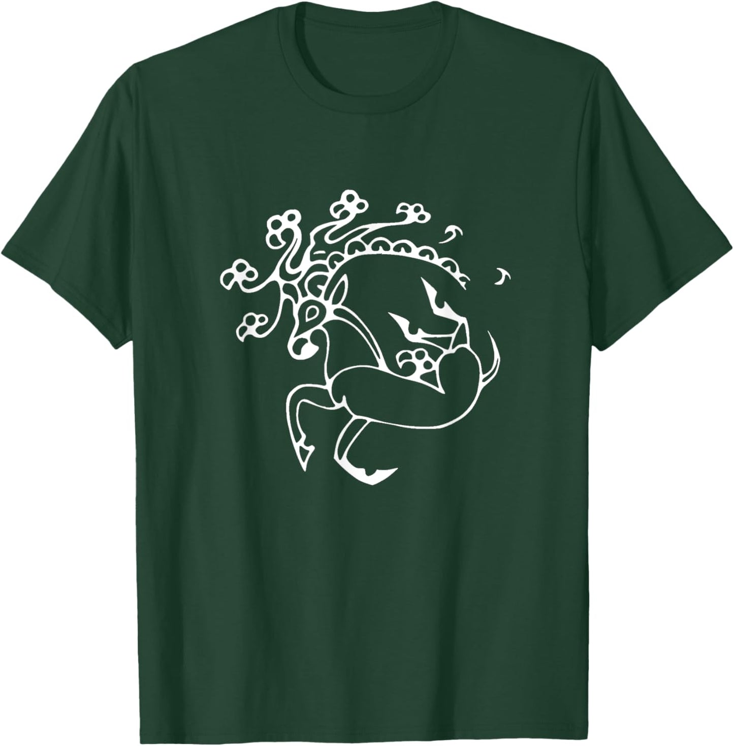 Ancient Russian Ice Maiden Priestess Tattoo T-Shirt - T-Shirt | Forest