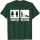 Mantrailing Mantrailer Tracking dog T-Shirt - T-Shirt | Forest
