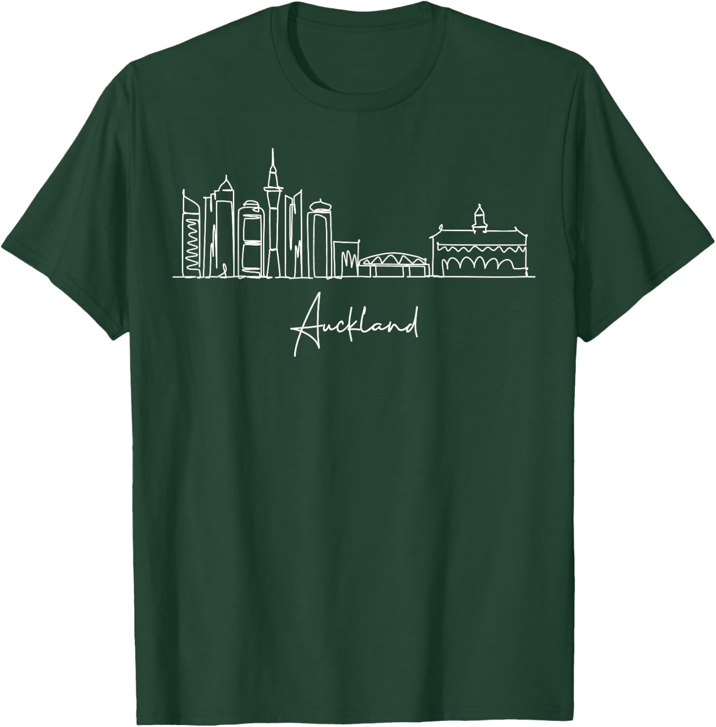 Travel New Zealand Auckland Wellington Family Vacation T-Shirt - T-Shirt | Forest
