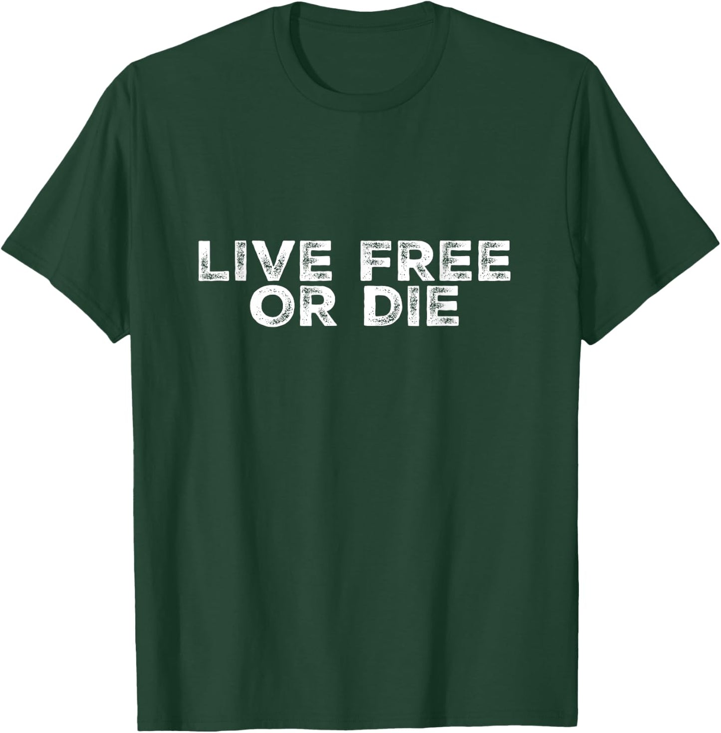 LIVE FREE OR DIE New Hampshire 603 T-Shirt - T-Shirt | Forest