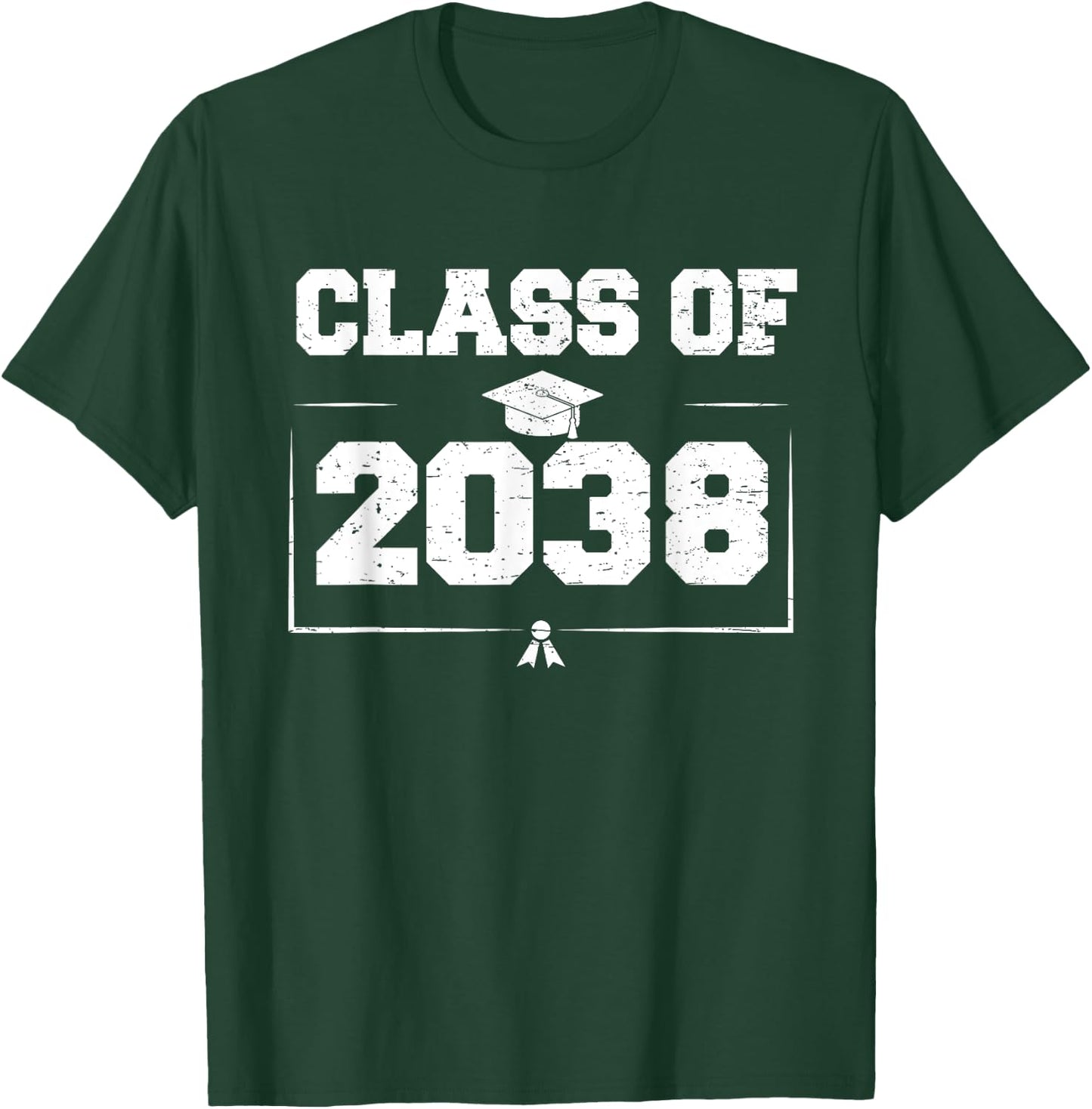Class of 2038 Grow With Me Back to School Graduation 2038 T-Shirt - T-Shirt | Forest