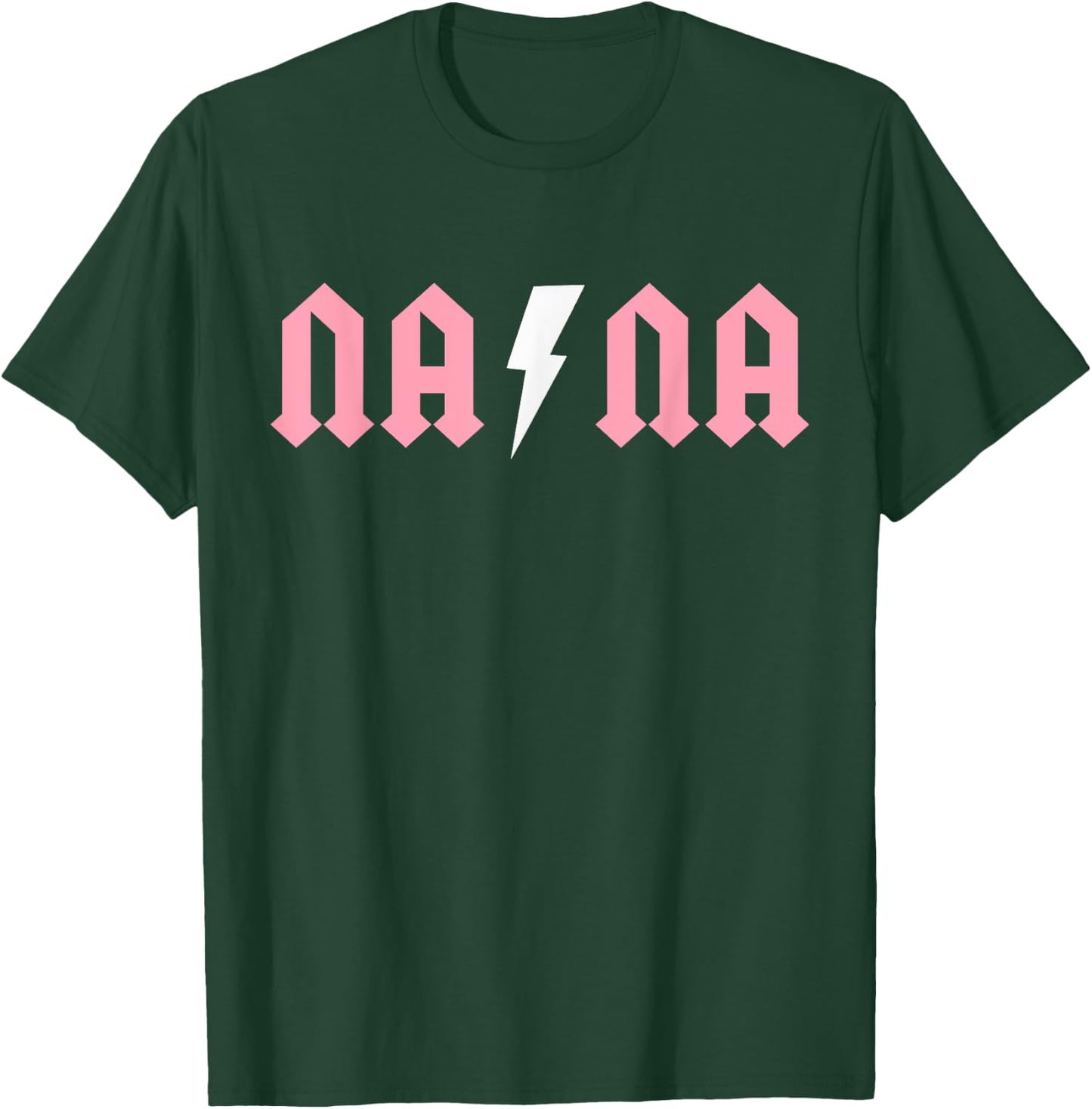 Rock n Roll Nana Birthday Rock Star Matching Family T-Shirt - T-Shirt | Forest