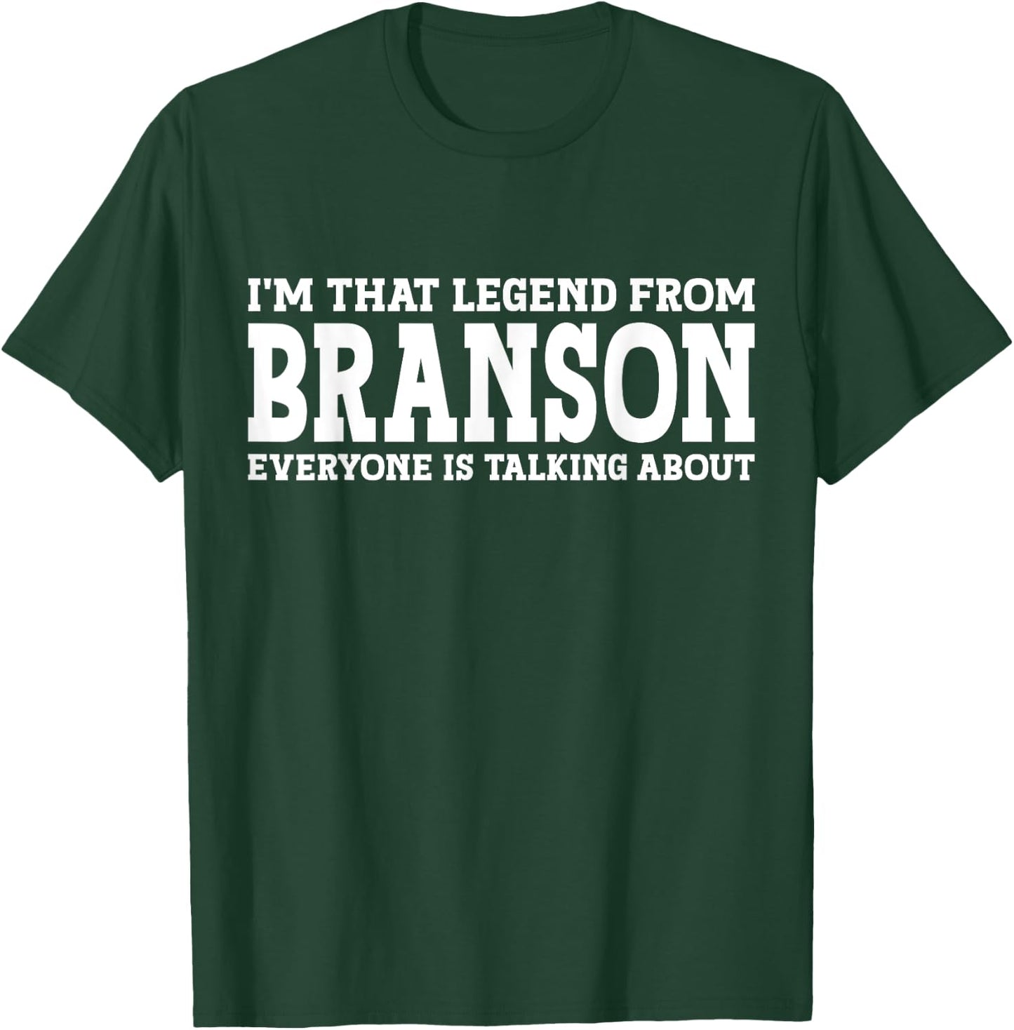 Branson Hometown MO Missouri Home Roots Funny City Branson T-Shirt - T-Shirt | Forest