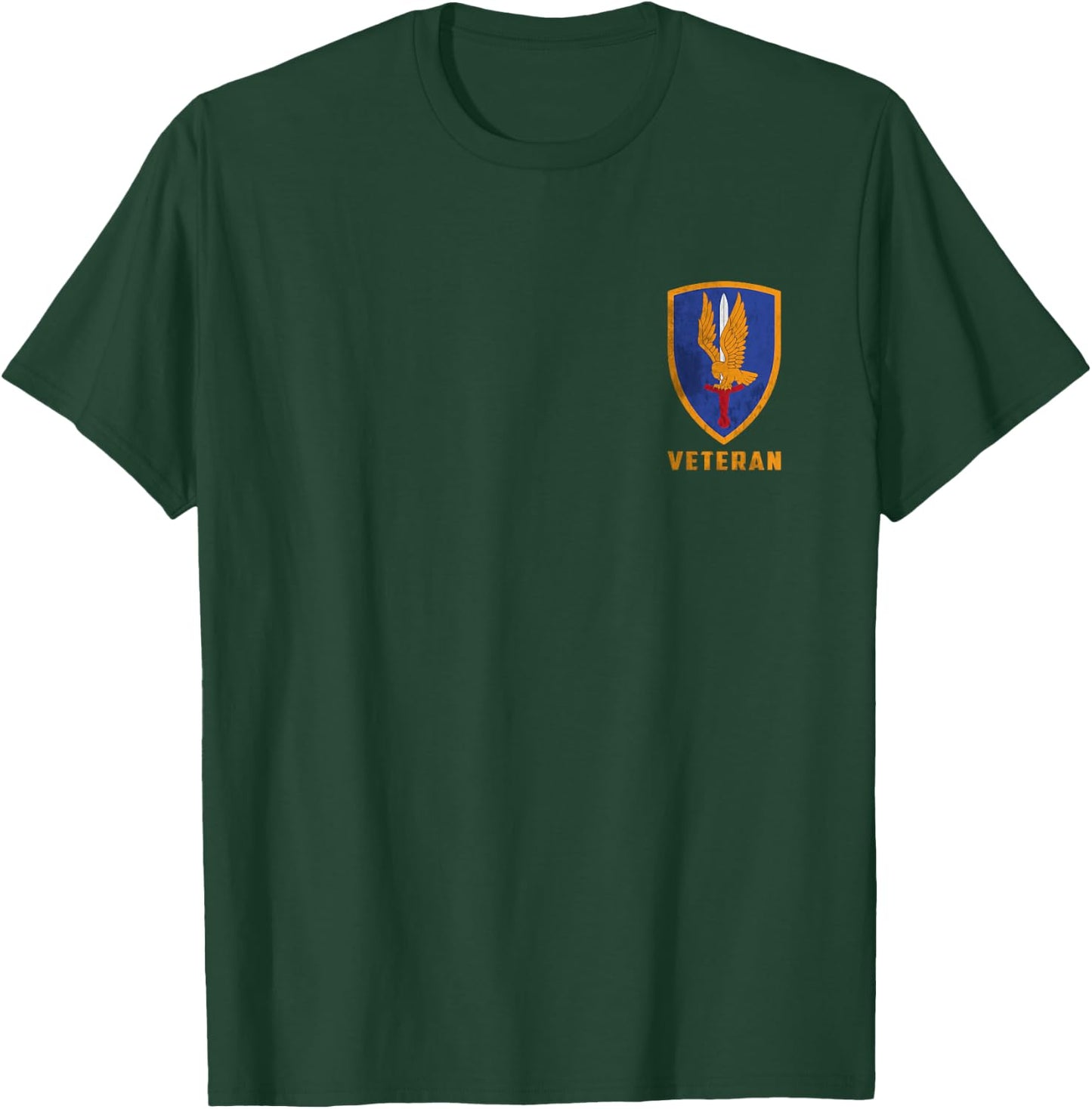 1st Aviation Brigade Military Veteran Father Day Christmas T-Shirt - T-Shirt | Forest