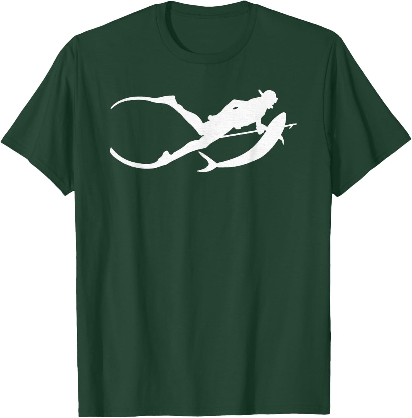 Free Diving - Spearfishing - Snorkelling T-Shirt - T-Shirt | Forest