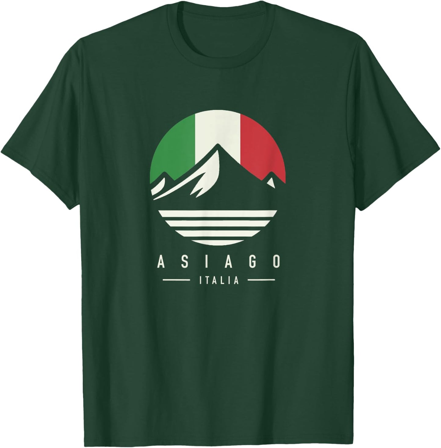 Asiago Italy | Asiago Italia | Asiago Italian Mountains T-Shirt - T-Shirt | Forest
