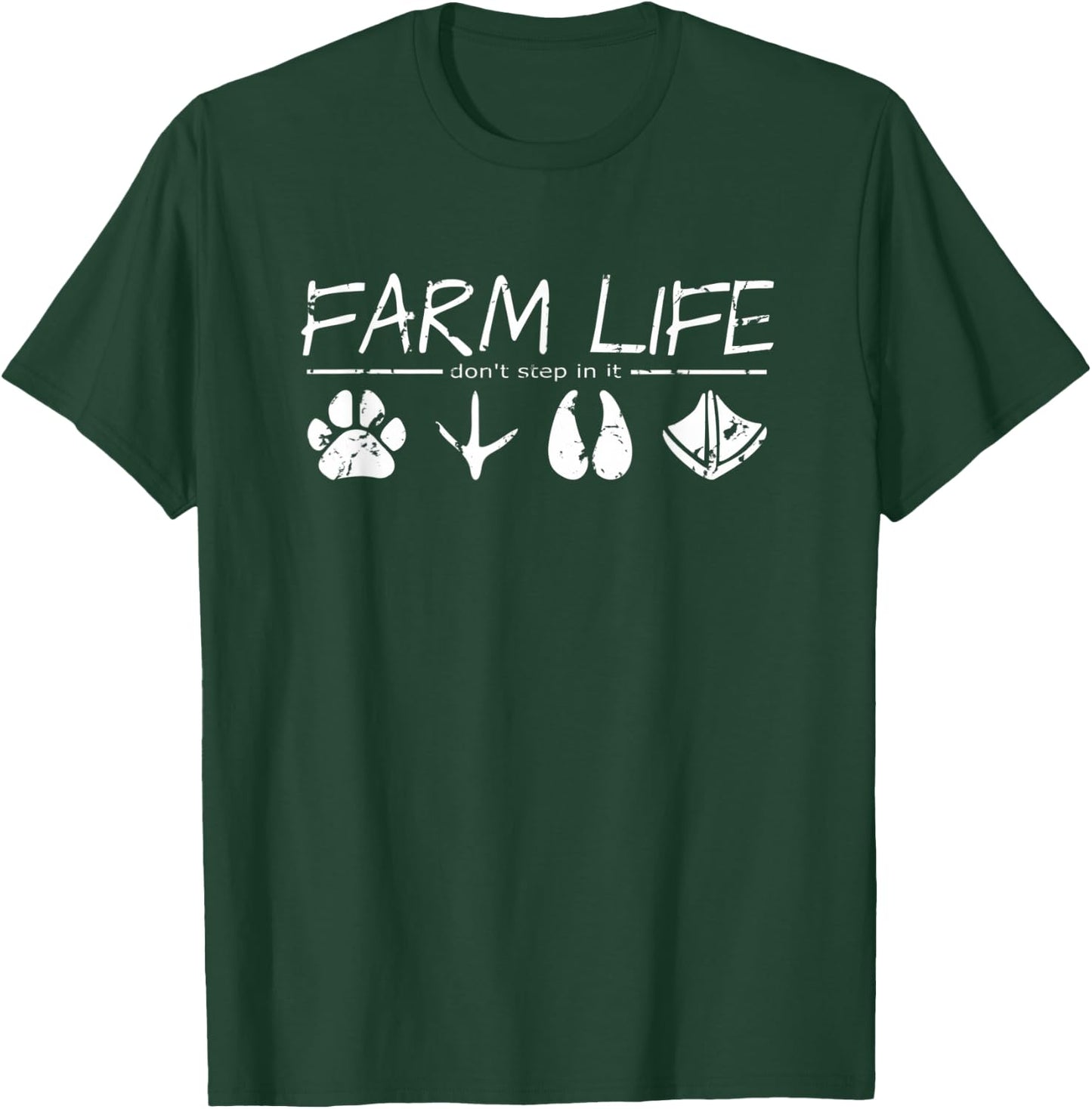 Farm Life: Don't step in it! T-Shirt - T-Shirt | Forest