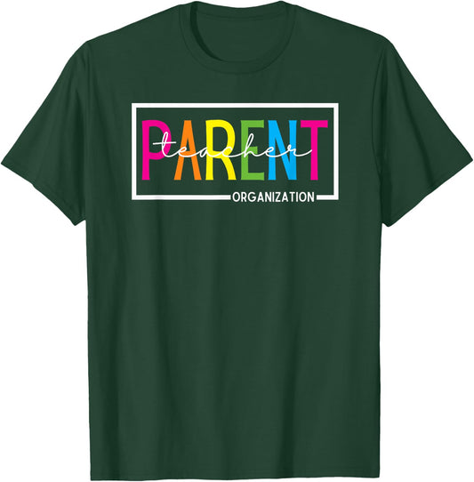 PTO Parent Teacher Organization Men Women T-Shirt - T-Shirt | Forest