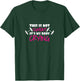 Not My Sweat It's My Body Crying Funny Workout Gym T-Shirt - T-Shirt | Forest