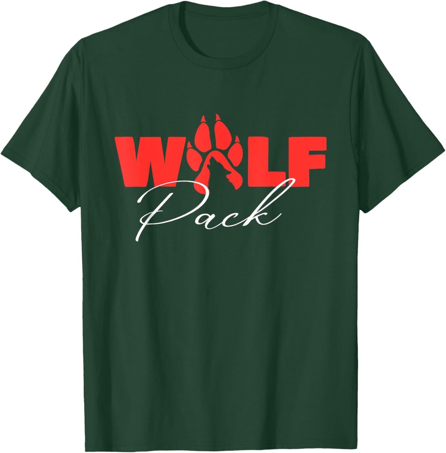 Wolf Pack - Wolf Lover Wildlife Animal Outdoor Enthusiast T-Shirt - T-Shirt | Forest