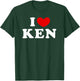 I Love Ken, I Heart Ken T-Shirt - T-Shirt | Forest