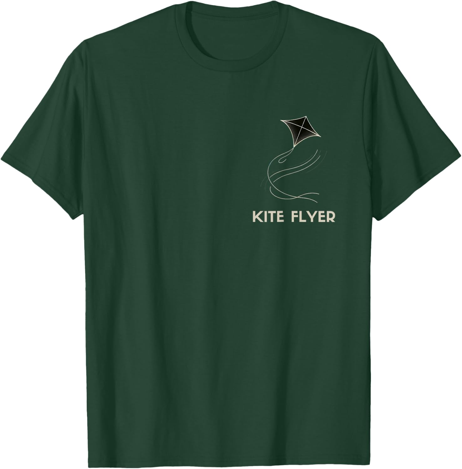 Funny Kite Flye Kite Flying T-Shirt - T-Shirt | Forest