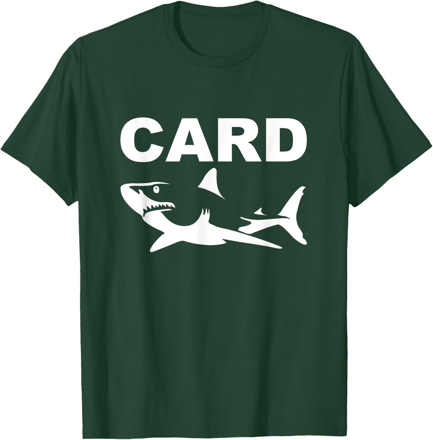 Card Shark Funny Poker Player T-Shirt - T-Shirt | Forest