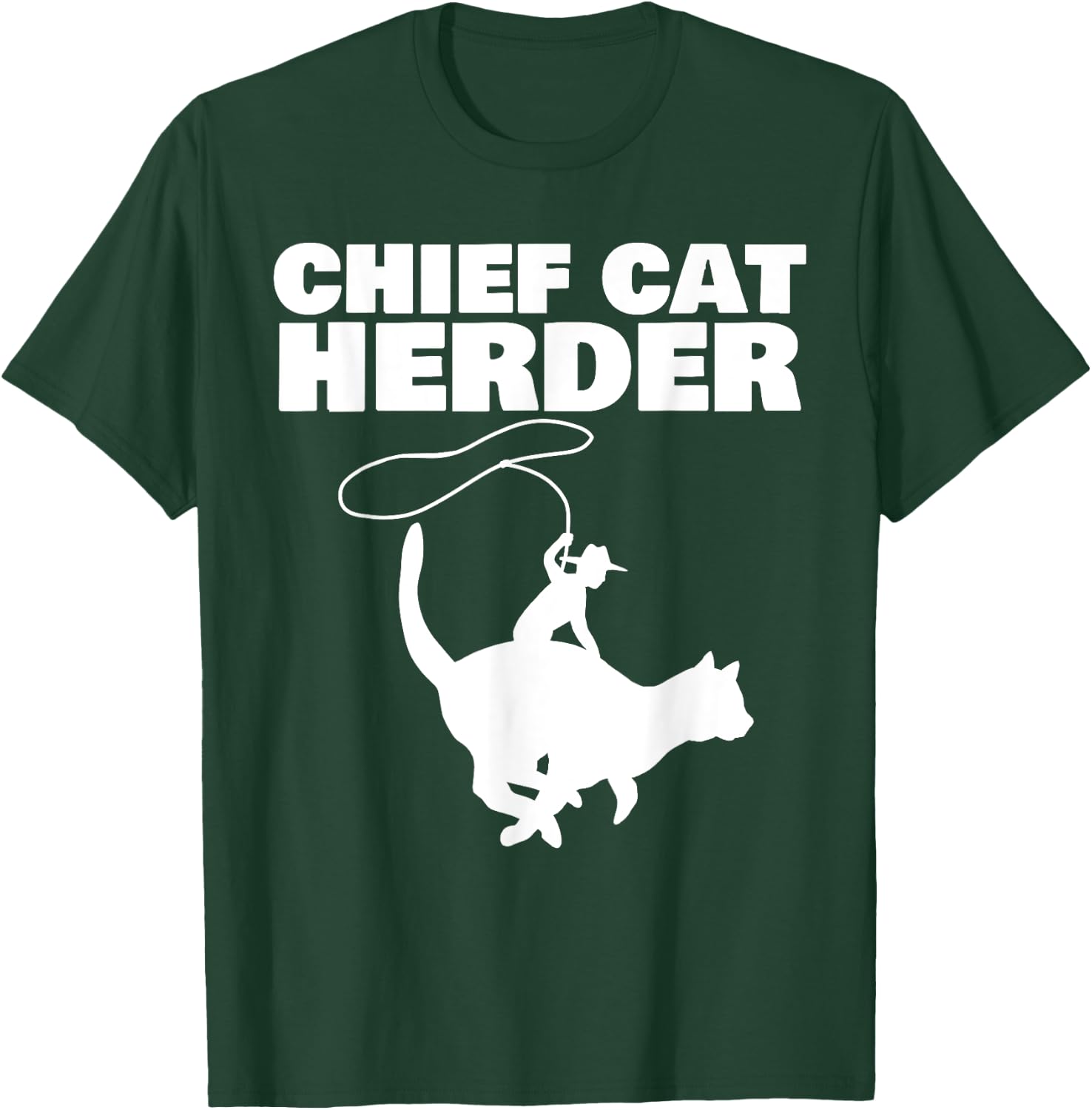 Chief Cat Herder Women T-Shirt - T-Shirt | Forest