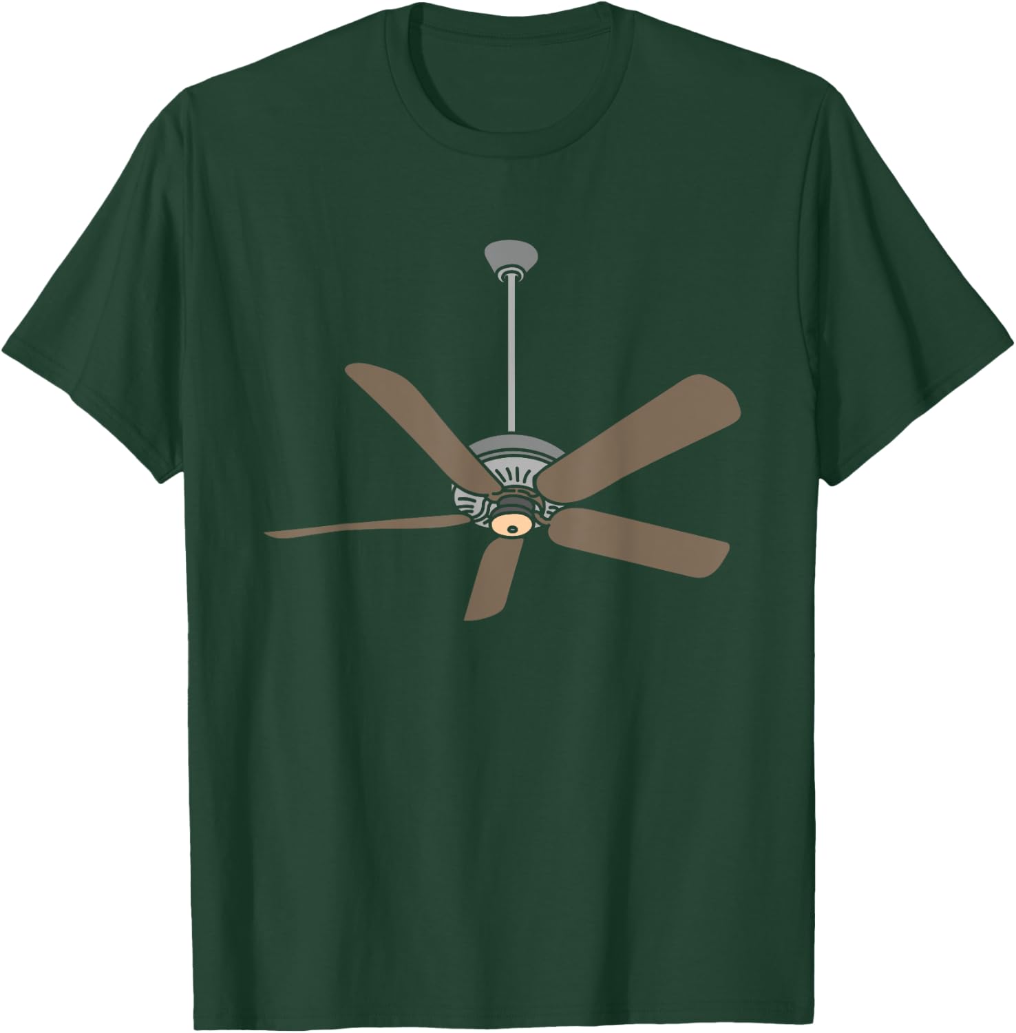 Ceiling Fan Lazy DIY Halloween Costume Funny Easy T-Shirt - T-Shirt | Forest