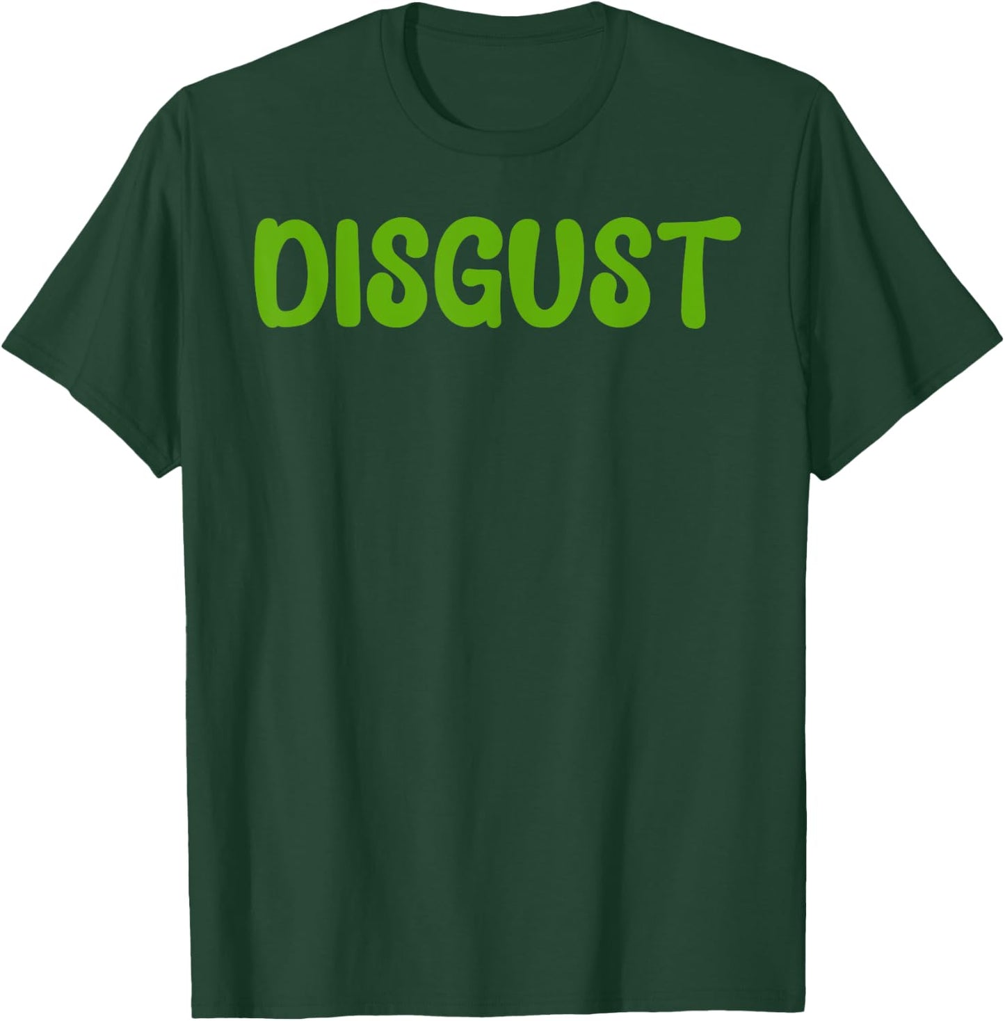 Disgust Lazy Halloween Costume Funny Last Minute Kids T-Shirt - T-Shirt | Forest