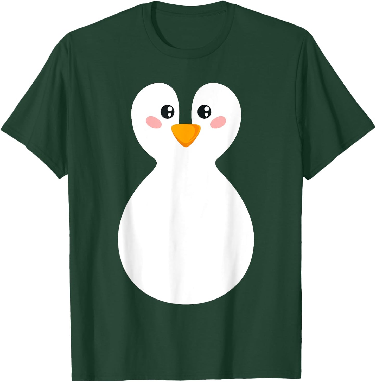 Funny lazy easy penguin costume for DIY halloween party T-Shirt - T-Shirt | Forest