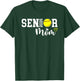 Proud Softball Senior Mom 2026 Softball Player Senior Mama T-Shirt - T-Shirt | Forest