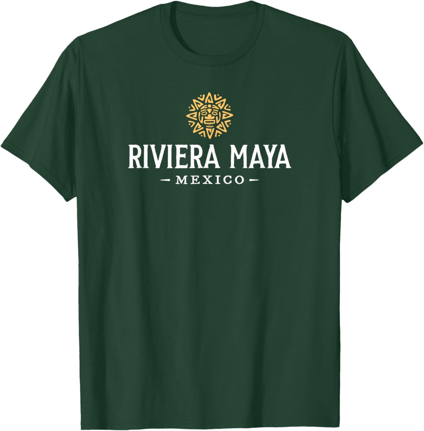 Riviera Maya Mexico Vintage Sun Beach Vacation Souvenir T-Shirt - T-Shirt | Forest