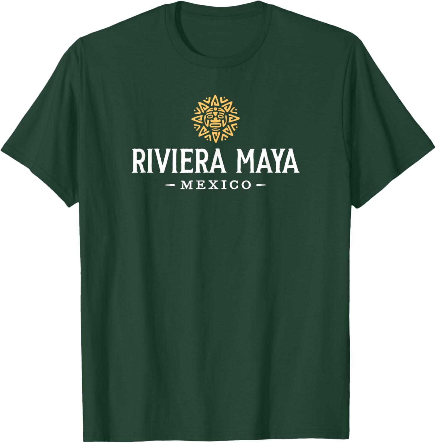 Riviera Maya Mexico Vintage Sun Beach Vacation Souvenir T-Shirt - T-Shirt | Forest