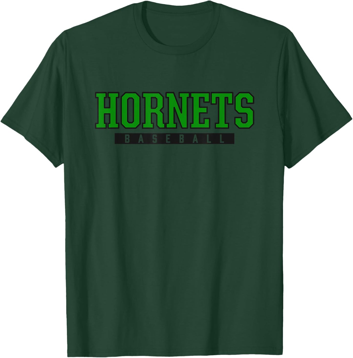 Highland Hornets Baseball T-Shirt - T-Shirt | Forest
