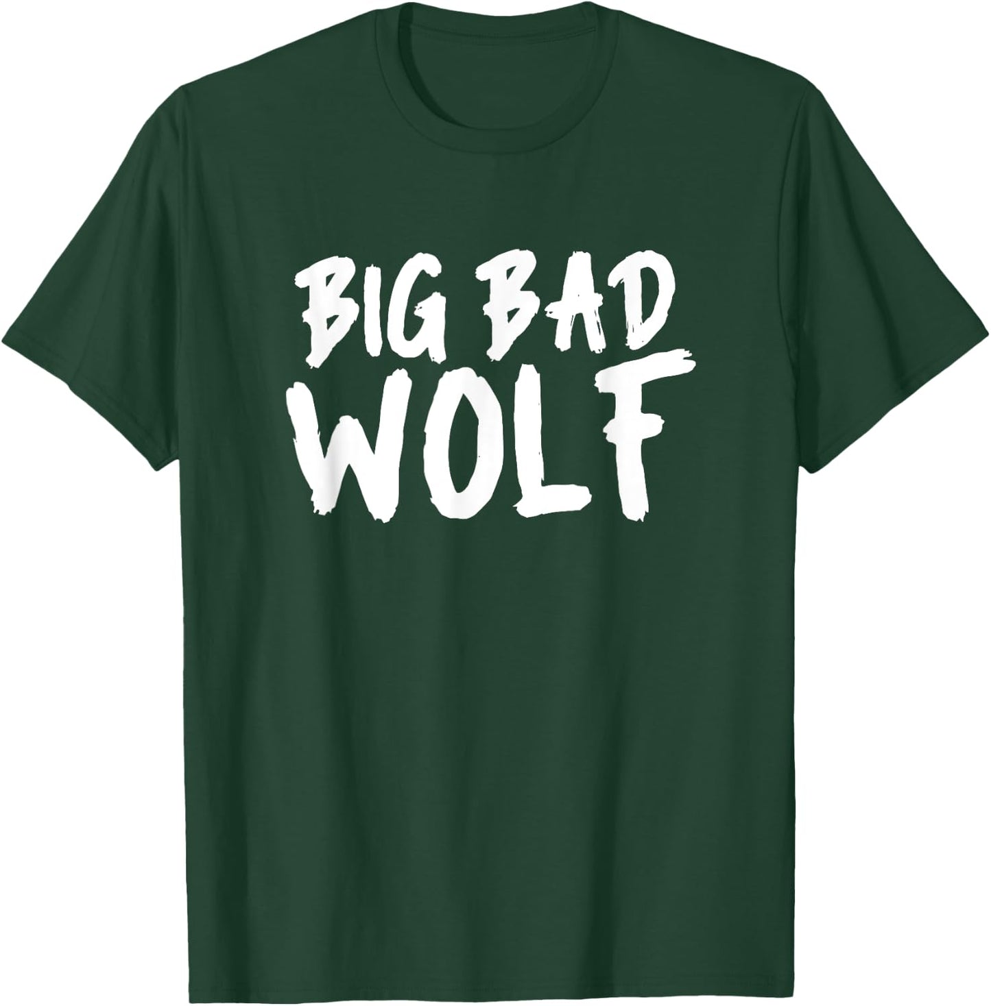 Big Bad Werewolf Wolf Lover Dog Owner & Werewolf T-Shirt - T-Shirt | Forest