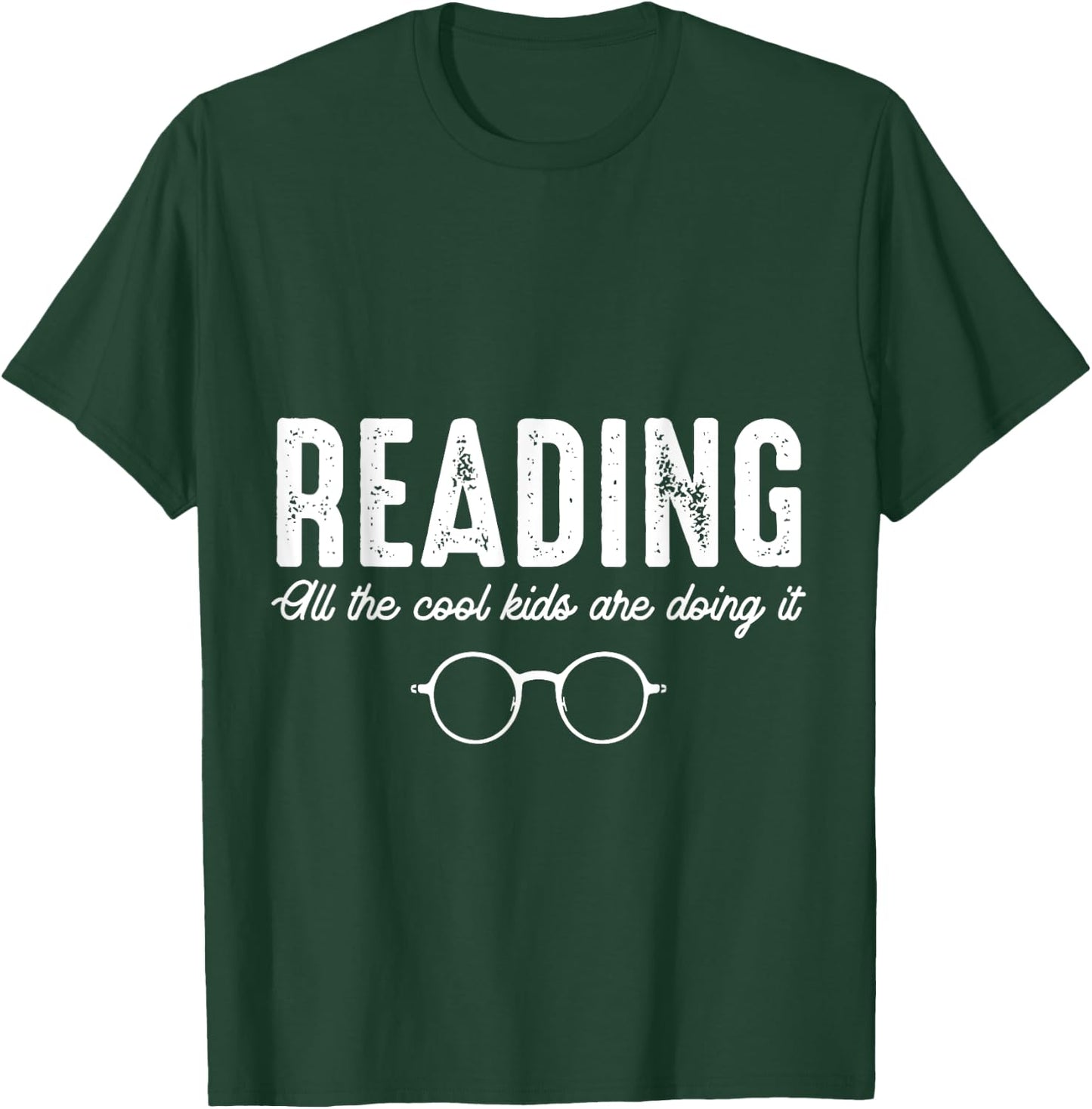 Bookworm Gift Librarian Book Reader Hobby Reading T-Shirt - T-Shirt | Forest