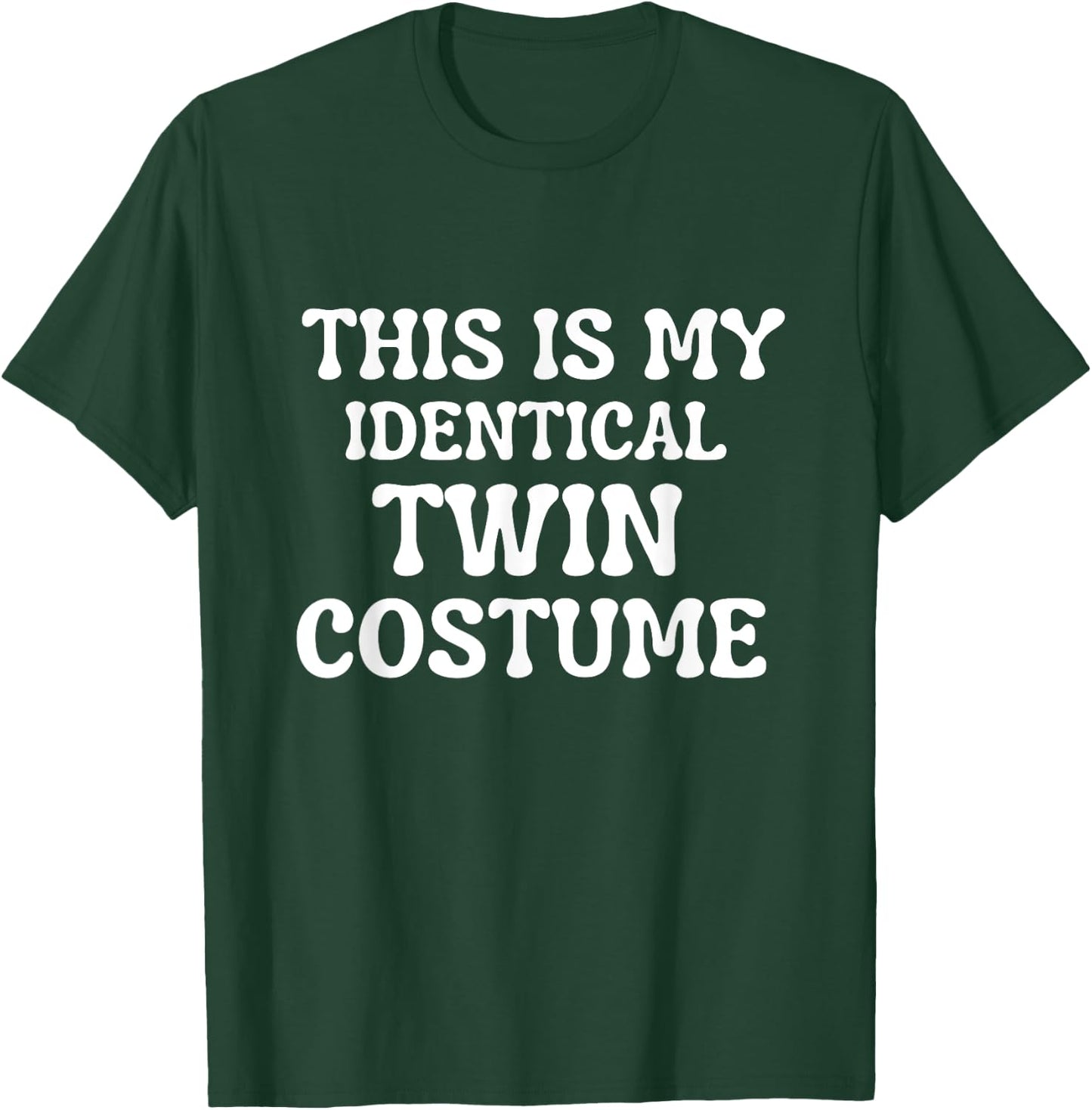 Best Friend Twinning Twin Day Matching Halloween Costume T-Shirt - T-Shirt | Forest
