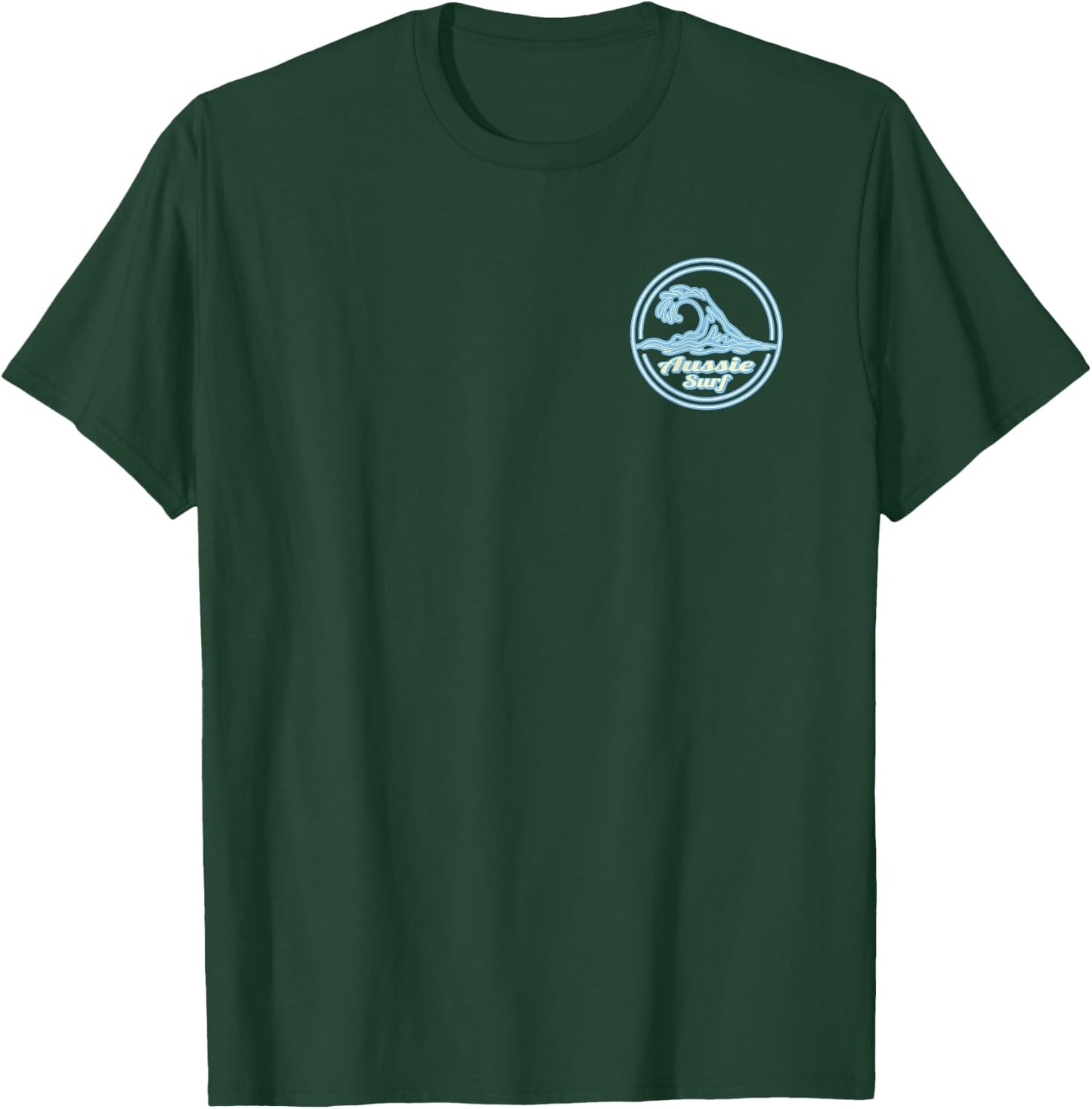 Byron Bay Big Wave Surf Club, surfing graphic T-Shirt - T-Shirt | Forest