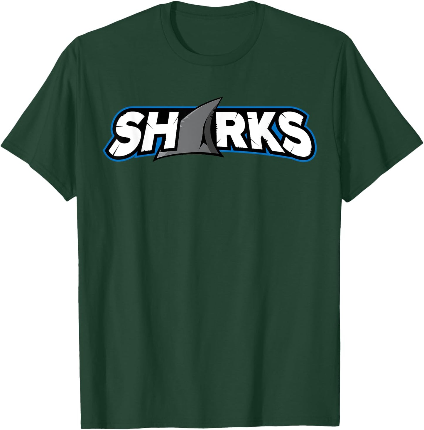 Sharks Team T-Shirt - T-Shirt | Forest
