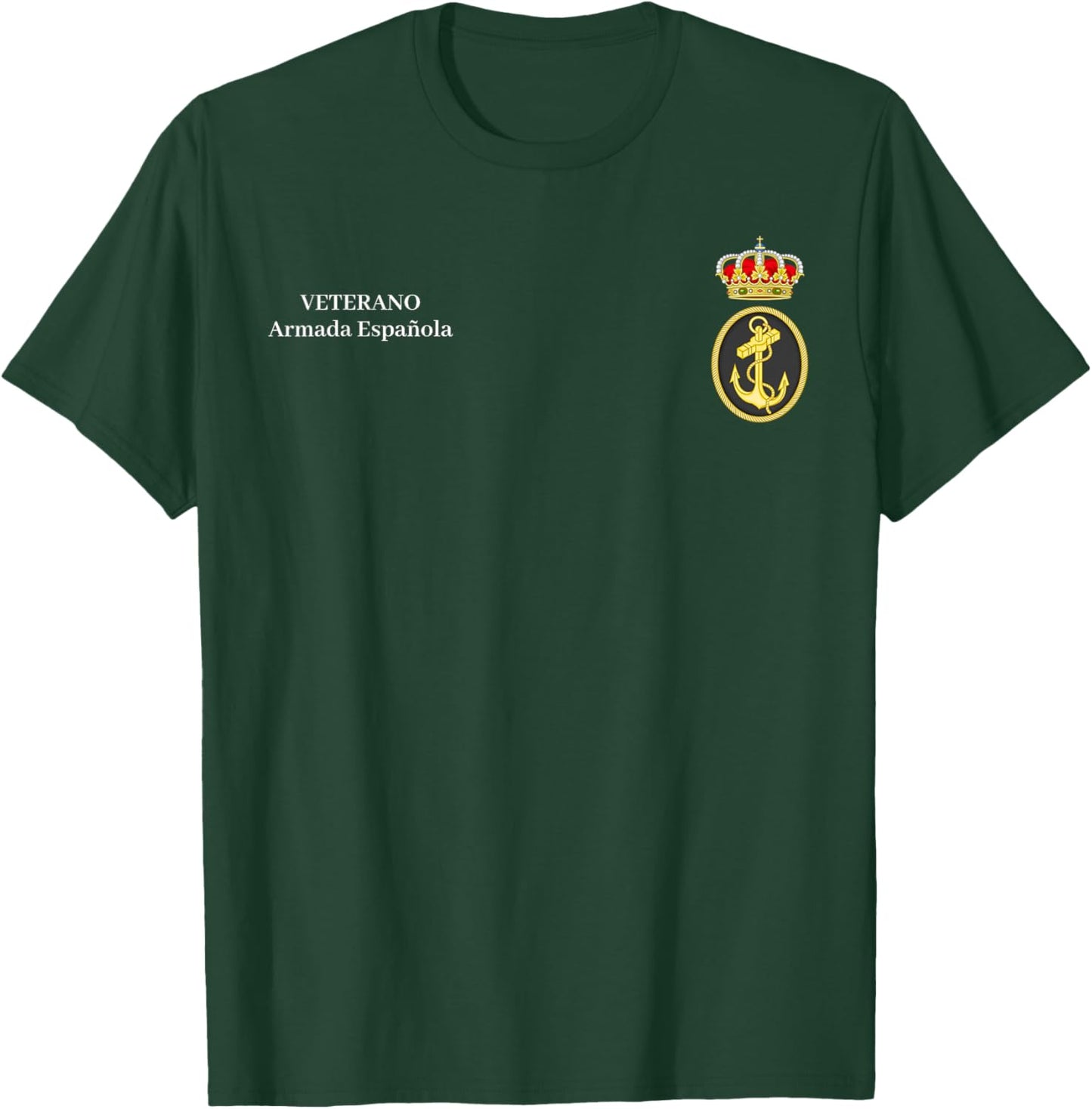 Emblem Spanish Armada Veteran Spanish Army T-Shirt - T-Shirt | Forest